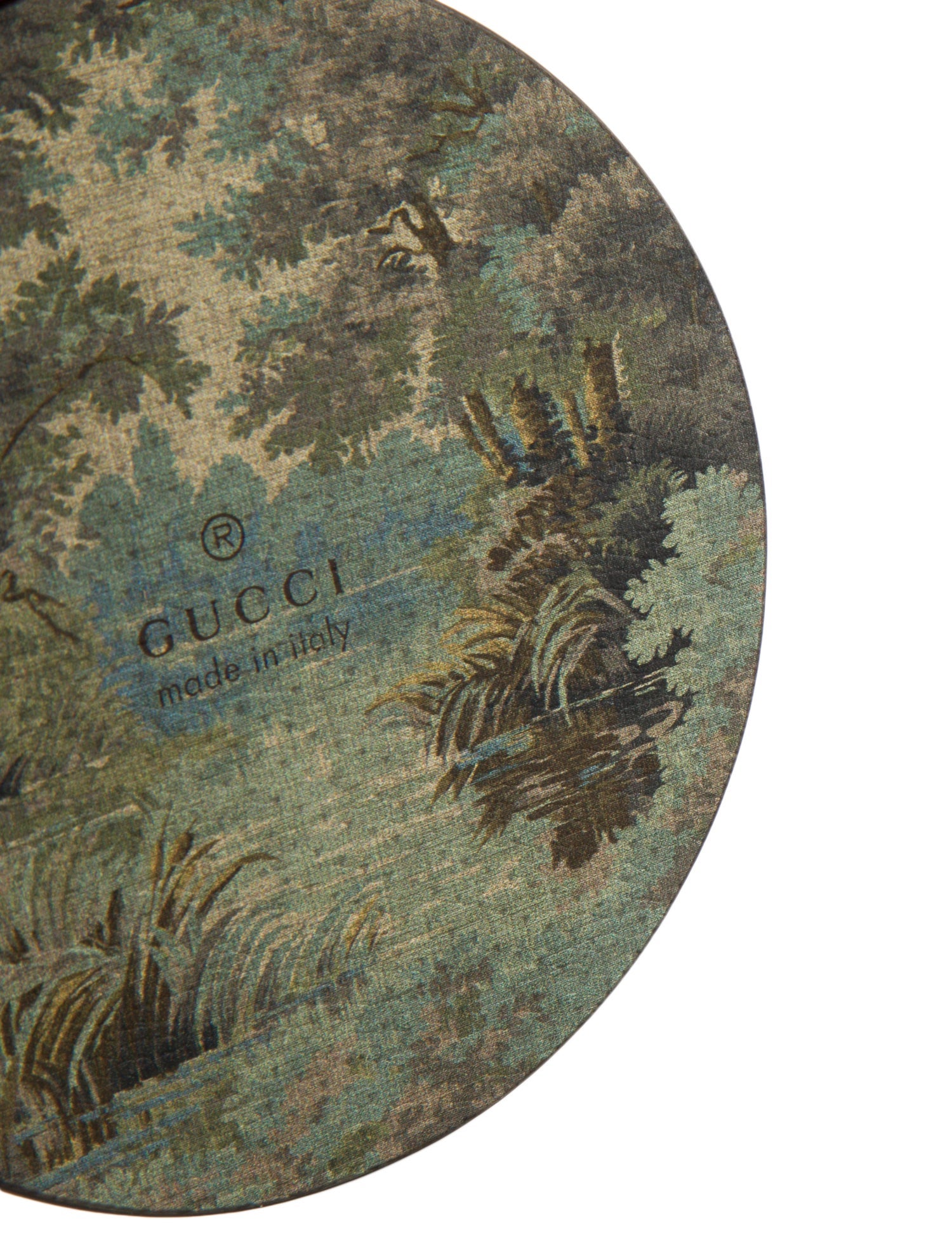 Gucci Web & Horsebit Glass Paperweight